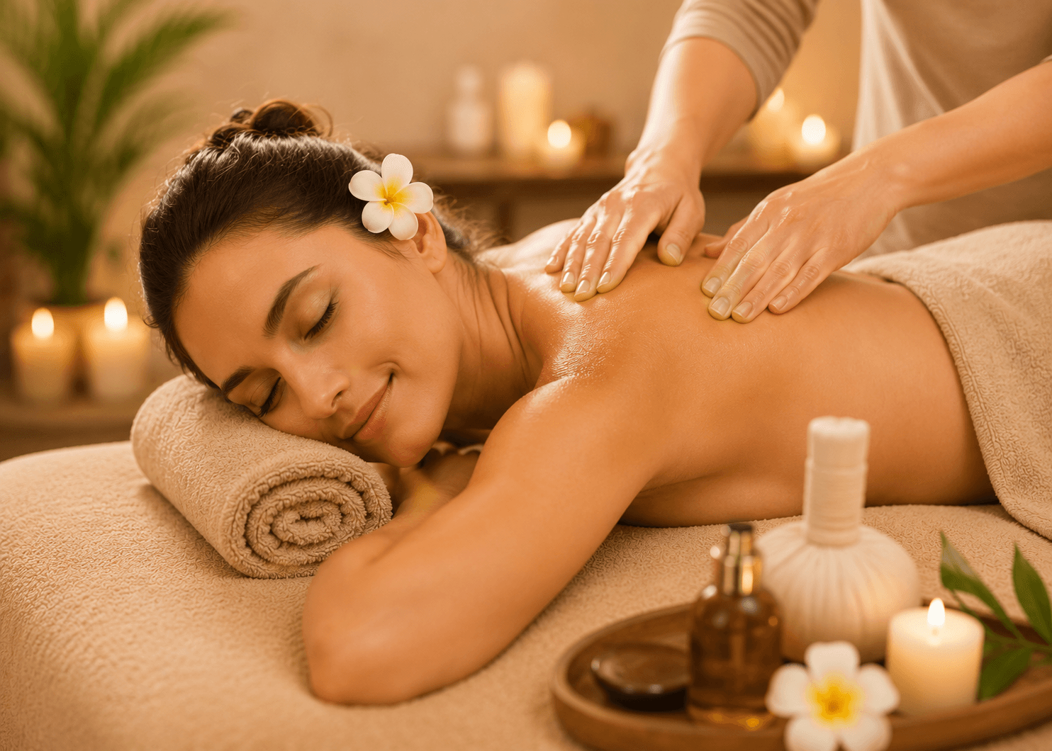 Massage treatment detail